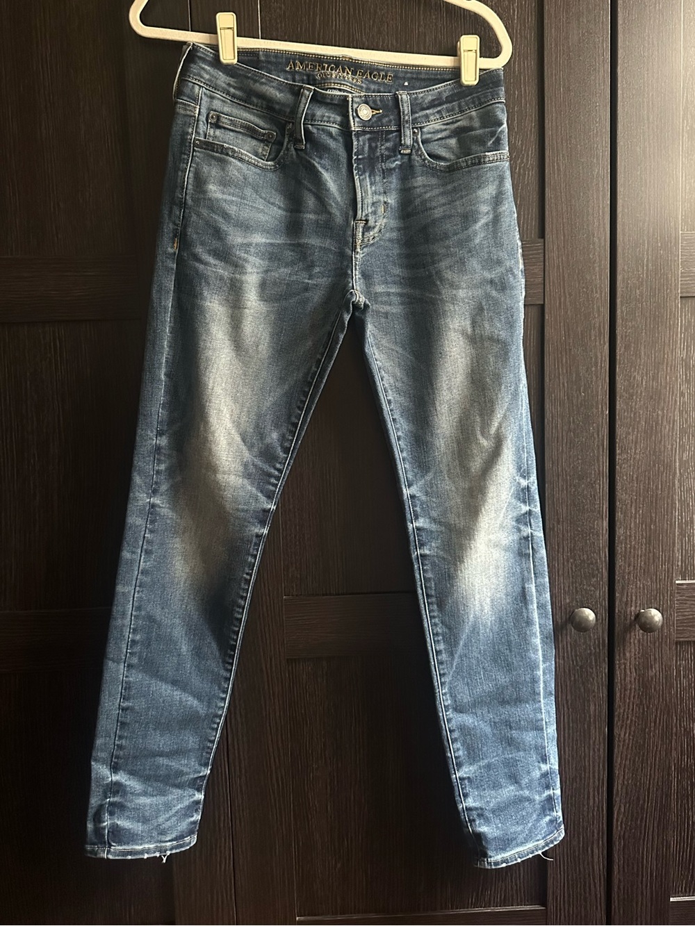 Blue American Eagle Skinny Jeans